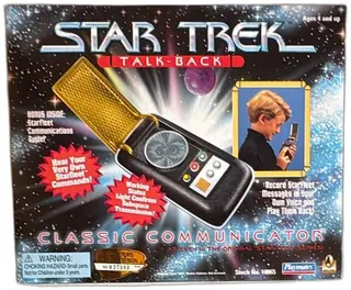 Star Trek Classic Communicator Talk-Back 1996 Playmates Collectors Edition New