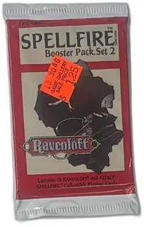 Spellfire Ravenloft First Edition Booster Pack Set 2 Sealed 15 Cards TSR