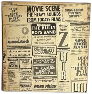 Dunhill Movie Scene The Bully Boys Band Vinyl LP DS 50083 1970 Stereo Original