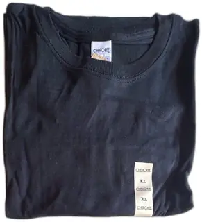 Cherokee Black XL T Shirt 100 Percent Cotton Vintage Made In Mexico Unworn New