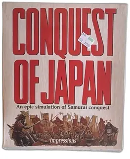Conquest Of Japan IBM PC 3.5 Inch MS-DOS Impressions Sealed Big Box 1992