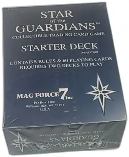 Star Of The Guardians Trading Card Game Starter Deck Sealed 1995 Mag Force 7