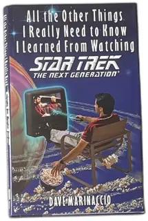 Star Trek The Next Generation Hardcover Book Dave Marinaccio 1998 First Edition