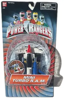 Power Rangers Turbo Mini Turbo RAM Bandai 1996 New Sealed Vintage Toy
