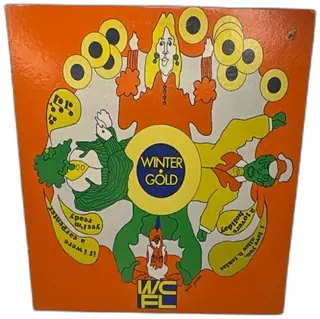 WCFL Big 10 Winter Gold Compilation Vinyl LP 1960s Rock Pop Stereo Chicago Radio