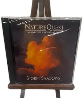 NatureQuest Storm Shadows CD New Age Nature Sounds 16 Tracks Sealed Promo