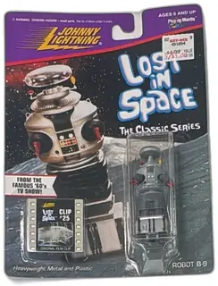 Johnny Lightning Lost In Space Classic Series Robot B-9 Diecast Film Clip 1998